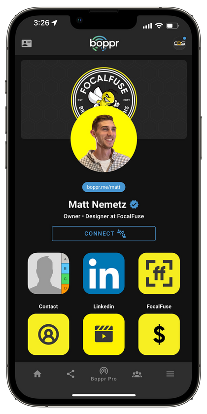 Boppr profile example