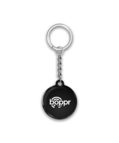 Boppr Black Keychain