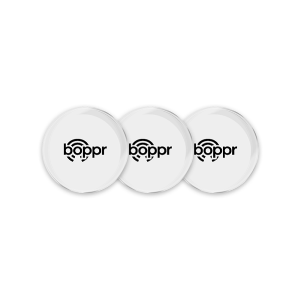 Boppr White 3 Pack