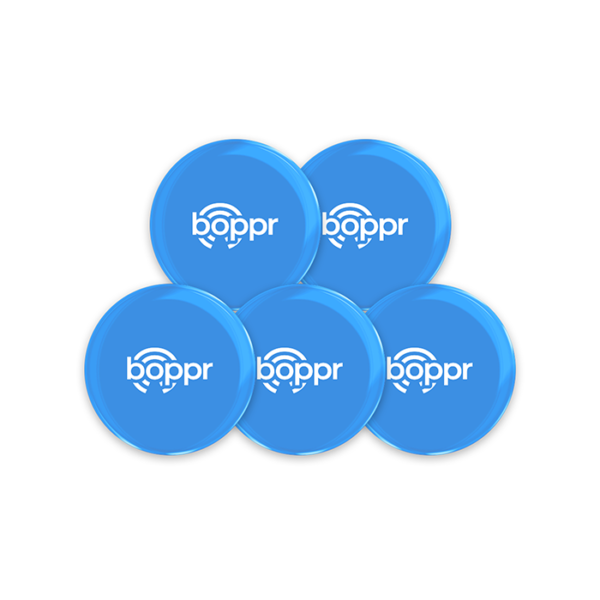 Boppr Light Blue 5 Pack