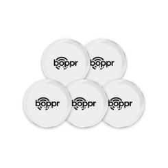 Boppr White 5 Pack